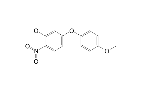 Benzene, 1-nitro-2-hydroxy-4-(p-methoxyphenoxy-