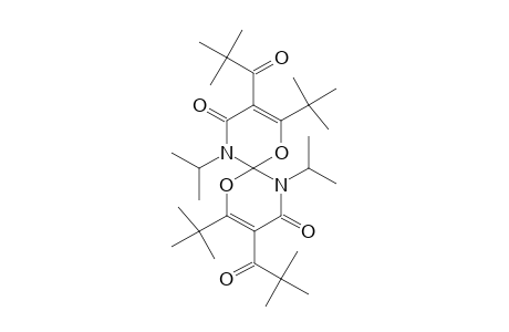 2,8-DI-TERT.-BUTYL-5,11-DIISOPROPYL-3,9-DIPIVALOYL-1,7-DIOXA-5,11-DIAZASPIRO-[5.5]-UNDECA-2,8-DIENE-4,10-DIONE