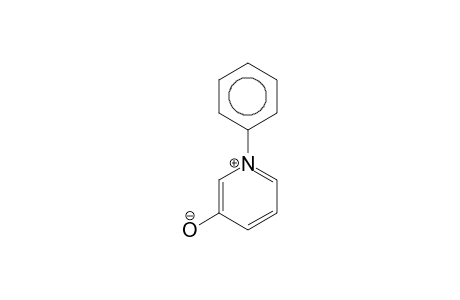 Pyridinium, 3-hydroxy-1-phenyl-, hydroxide, inner salt