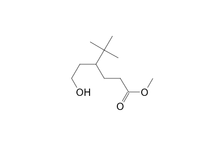 4-(2-hydroxyethyl)-5,5-dimethyl-hexanoic acid methyl ester