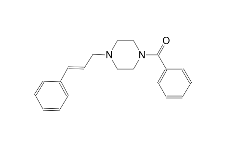 1-benzoyl-4-[(2E)-3-phenyl-2-propenyl]piperazine