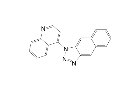 3-(4-Quinolinyl)benzo[f]benzotriazole