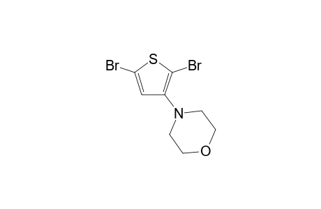 4-(2,5-dibromothiophen-3-yl)morpholine