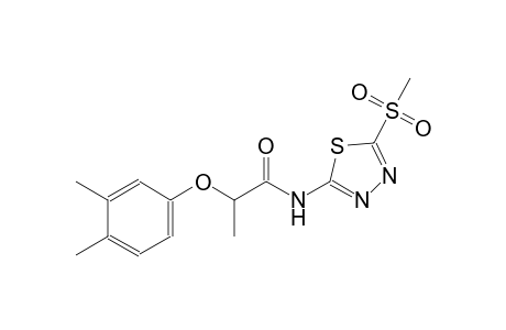 propanamide, 2-(3,4-dimethylphenoxy)-N-[5-(methylsulfonyl)-1,3,4-thiadiazol-2-yl]-
