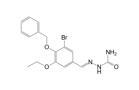 4-(benzyloxy)-3-bromo-5-ethoxybenzaldehyde semicarbazone