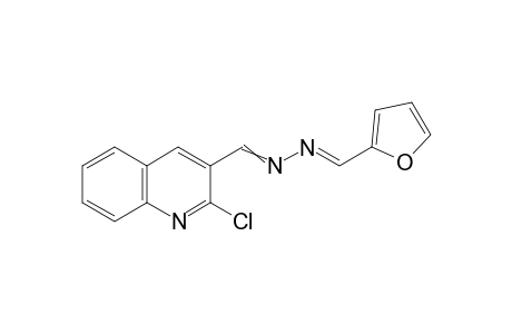 2-Chloroquinoline-3-carbaldehyde[(1E)-2-furylmethylene]hydrazone