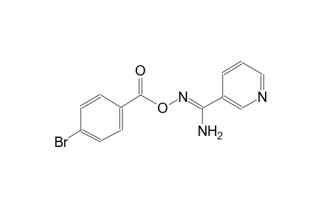 3-pyridinecarboximidamide, N'-[(4-bromobenzoyl)oxy]-