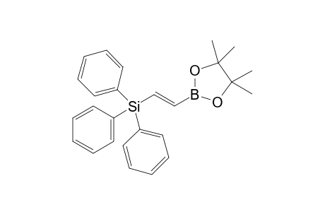 (E)-2-(4',4',5',5'-tetramethyl-1',3',2'-dioxaborolan-2'-yl)-1-triphenylsilylethene