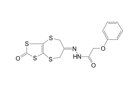 Acethydrazide, N2-[2-oxo-5H-1,3-dithiolo[4,5-b]-1,4-dithiepin-6(7H)-ylidene]-2-phenoxy-
