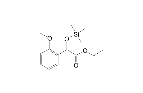 Ethyl (2-methoxyphenyl)[(trimethylsilyl)oxy]acetate