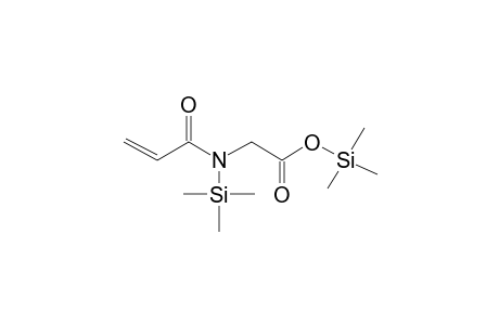 Trimethylsilyl [acryloyl(trimethylsilyl)amino]acetate