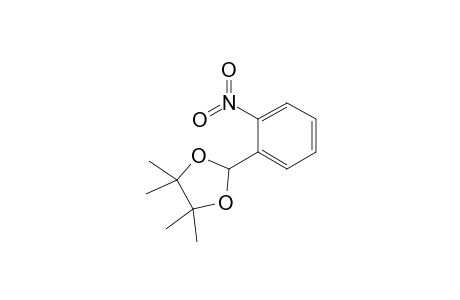 4,4,5,5-Tetramethyl-2-(2-nitrophenyl)-1,3-dioxolane