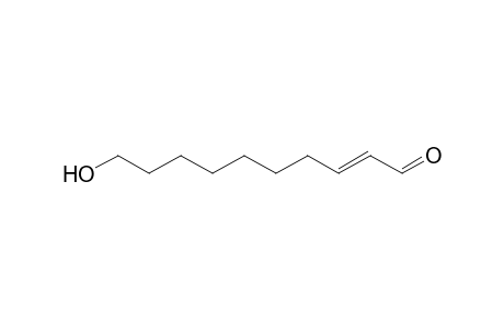 2-Decenal, 10-hydroxy-