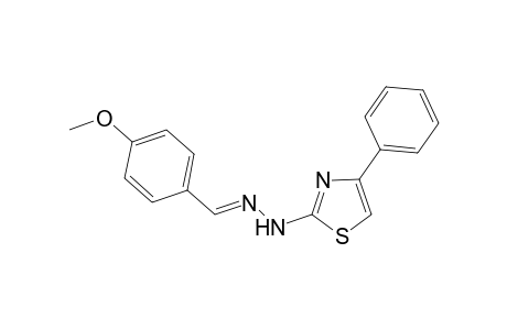 2-(2-(4-Methoxybenzylidene)hydrazinyl)-4-phenylthiazole