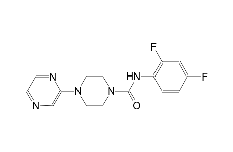 1-piperazinecarboxamide, N-(2,4-difluorophenyl)-4-pyrazinyl-
