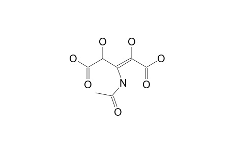 3-(ACETYLAMINO)-2,4-DIHYDROXY-2-PENTENOIC-ACID