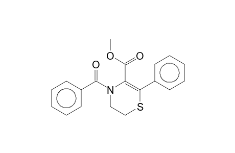 Methyl 4-benzoyl-5,6-dihydro-2-phenyl-4H-1,4-thiazine-3-carboxylate