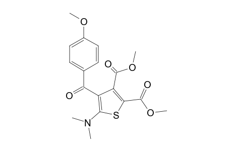 Dimethyl 5-dimethylamino 4-(4-methoxybenzoyl)-2,3-thiophenedicarboxylate