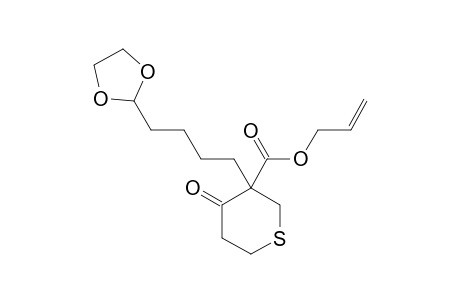 2-PROPENYL_3-[4-(1,3-DIOXOLAN-2-YL)-BUTYL]-TETRAHYDRO-4-OXO-2-H-THIOPYRAN-3-CARBOXYLATE