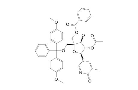 1-[2-O-ACETYL-4-C-(BENZOYLOXYMETHYL)-5-O-(4,4'-DIMETHOXYTRITYL)-BETA-D-XYLOFURANOSYL]-THYMINE