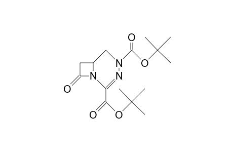 4-T-Butoxycarbonyl-8-oxo-1,3,4-triaza-bicyclo(4.2.0)oct-2-ene-2-carboxylic acid, tert-butyl ester
