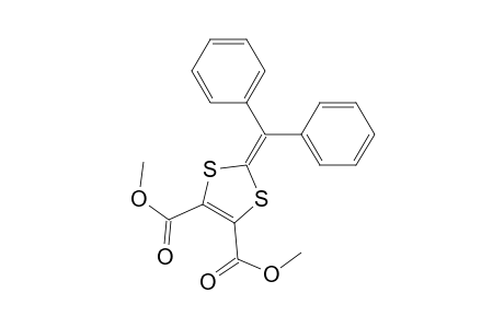 1,3-Dithiole-4,5-dicarboxylic acid, 2-(diphenylmethylene)-, dimethyl ester