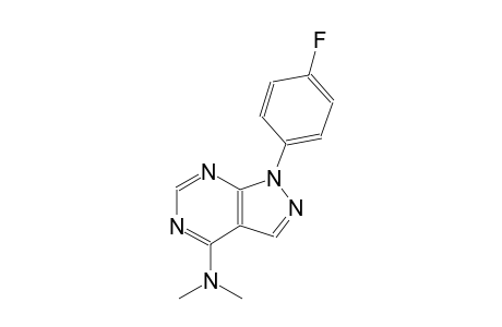 1H-pyrazolo[3,4-d]pyrimidin-4-amine, 1-(4-fluorophenyl)-N,N-dimethyl-