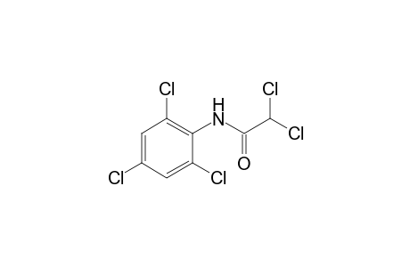 2,2-bis(chloranyl)-N-[2,4,6-tris(chloranyl)phenyl]ethanamide