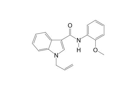 N-(2-Methoxyphenyl)-1-(prop-2-en-1-yl)-1H-indole-3-carboxamide