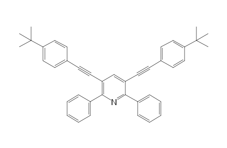 3,5-Bis((4-(tert-butyl)phenyl)ethynyl)-2,6-diphenylpyridine