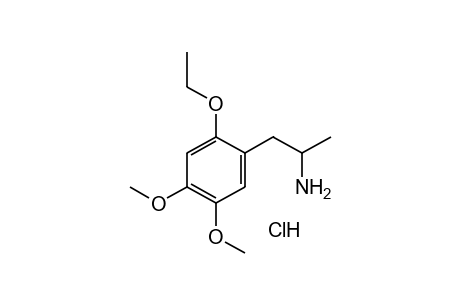 4,5-DIMETHOXY-2-ETHOXY-alpha-METHYLPHENETHYLAMINE, HYDROCHLORIDE