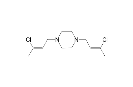 1,4-bis[(2Z)-3-chloro-2-butenyl]piperazine