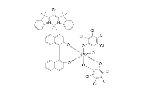 #[2A]-[5]-SALT;8-BROMO-BIS-(1,3,3-TRIMETHYLINDOLINE-2-YL)-MONOMETHINIUM-BIS-(TETRACHLOROBENZENEDIOLATO)-MONO-([1,1']-BINAPHTHALENYL-2,2'-DIOLATO)-PHOSPHATE-(V)