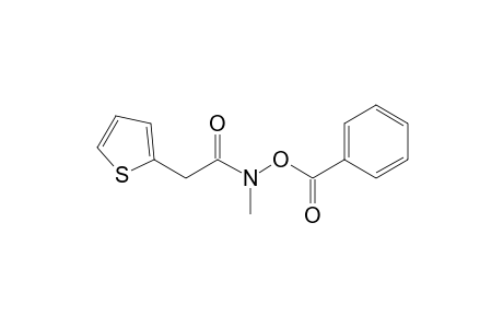 N-Benzyloxy-N-methyl-2-(2-thienyl)acetamide
