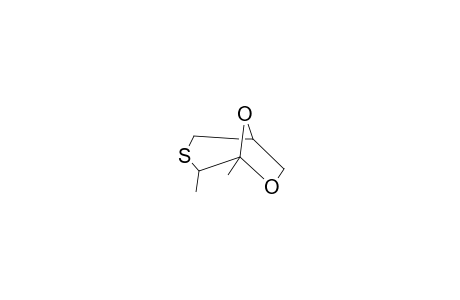 4,5-Dimethyl-6,8-dioxa-3-thiabicyclo[3.2.1]octane