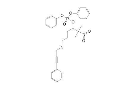 3-(DIPHENYLPHOSPHATOXY)-6-N-PHENYLPROPARGYLAMINO-2-METHYL-2-NITROHEXANE