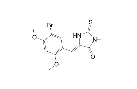 4-imidazolidinone, 5-[(5-bromo-2,4-dimethoxyphenyl)methylene]-3-methyl-2-thioxo-, (5Z)-