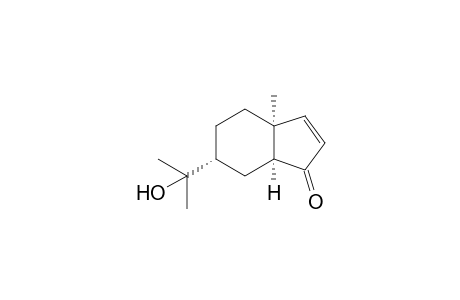 3a-Methyl-6-(2-hydroxyprop-2-yl)-3a,4,5,6,7,7a-hexahydroinden-1-one