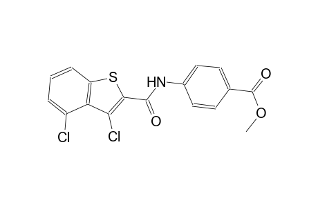 methyl 4-{[(3,4-dichloro-1-benzothien-2-yl)carbonyl]amino}benzoate