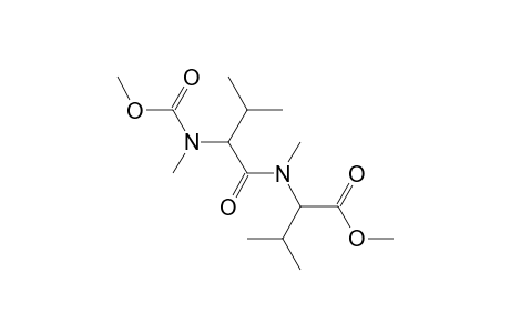 val-val, N,N'-Dimethyl-N-methoxycarbonyl-, methyl ester (isomer 1)