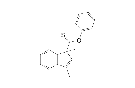 (+)-Phenyl 1,3-dimethylindene-1-thiocarboxylate