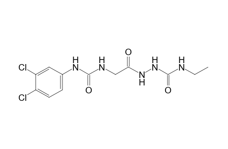 1-{N-[(3,4-dichlorophenyl)carbamoyl]glycyl}-4-ethylsemicarbazide