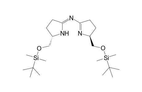 (2S)-2-[[tert-butyl(dimethyl)silyl]oxymethyl]-N-[(2S)-2-[[tert-butyl(dimethyl)silyl]oxymethyl]-3,4-dihydro-2H-pyrrol-5-yl]-3,4-dihydro-2H-pyrrol-5-amine