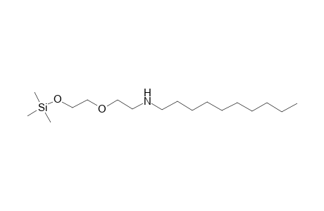 N-(2-(2-[(Trimethylsilyl)oxy]ethoxy)ethyl)-1-decanamine