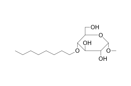 Methyl 4-O-octylhexopyranoside