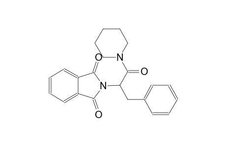 2-[1-benzyl-2-oxo-2-(1-piperidinyl)ethyl]-1H-isoindole-1,3(2H)-dione