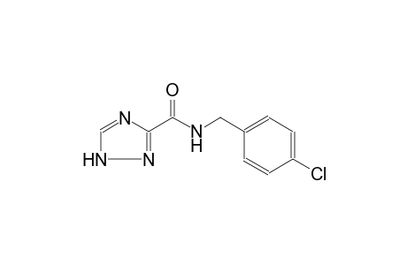 N-(4-chlorobenzyl)-1H-1,2,4-triazole-3-carboxamide