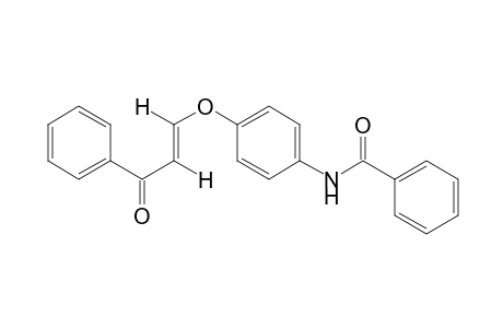 trans-4'-[(2-benzoylvinyl)oxy]benzanilide