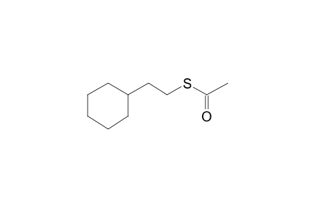 Cyclohexaneethanethiol, thiolacetate