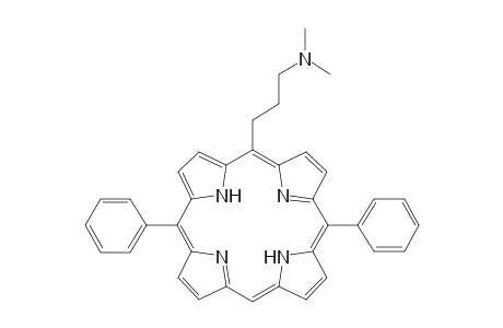 5-[3-(Dimethylamino)propyl]-10,20-diphenylporphyrin